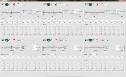 Интерфейс ПО испытательных стендов
